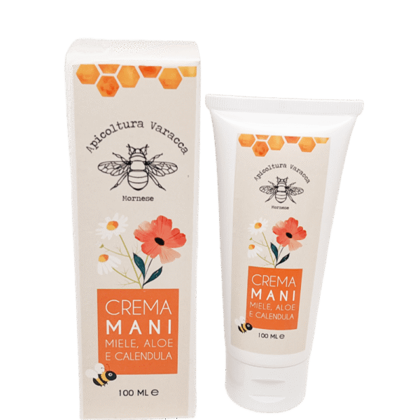 Crema mani protettiva e idratante con Aloe e Calendula.